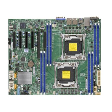 Supermicro X10DRL-I-O Dual LGA2011/Intel C612/DDR4/SATA3&USB3.0/V&2GbE/ATX MBD-X10DRL-I-O